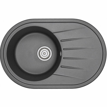 Кухонная мойка GRANULA СТАНДАРТ ST-7601 черный
